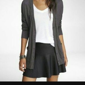 Express Faux Skater Skirt